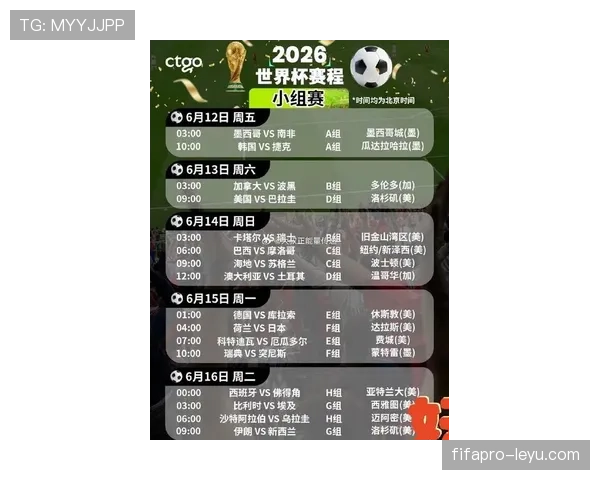2026世界杯巴拿马队赛程前瞻：小组赛能否创造历史最佳战绩